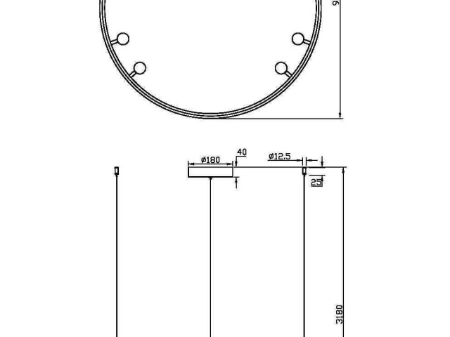 Подвесной светильник Maytoni MOD102PL-L42BK фото:9