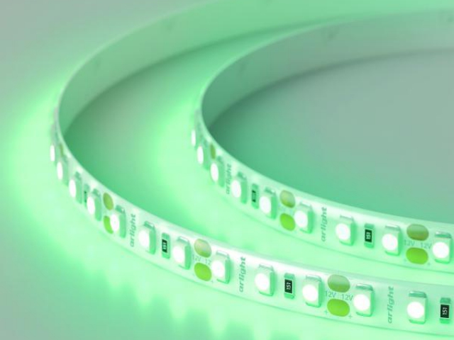 Лента RTW 2-5000SE 12V Green 2x (3528, 600 LED, LUX) (Arlight, 9.6 Вт/м, IP65) фото:10