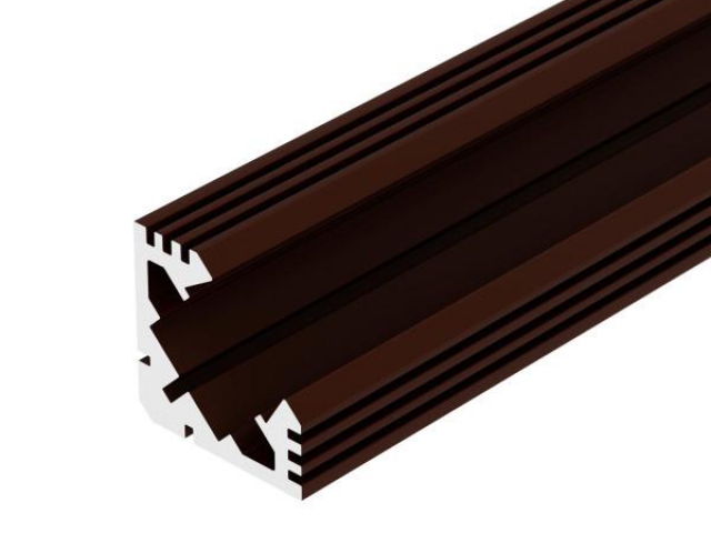 Профиль PDS45-T-2000 ANOD Brown Deep (Arlight, Алюминий) фото:6