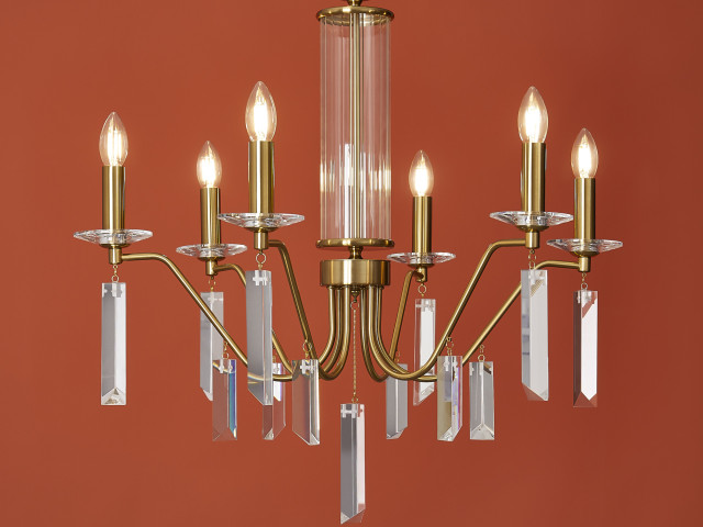 Подвесной светильник Freya FR2041PL-06BS фото:15