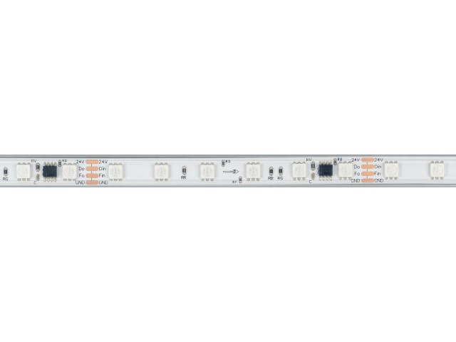 Лента герметичная SPI-PS-B60-12mm 24V RGB-PX6-BPT (12 W/m, IP67, 5060, 5m) (Arlight, бегущий огонь) фото:4