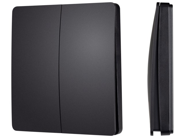 INTELLIGENT ARLIGHT Кнопочная панель KINETIC-801-22-2G-WP-SUF Black (No battery, IP67, 433Mhz) (IARL, IP67 Пластик, 3 года) фото:2