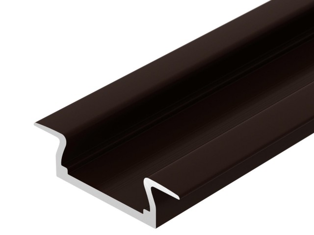 Профиль MIC-F-2000 ANOD Brown Deep (Arlight, Алюминий) фото:4