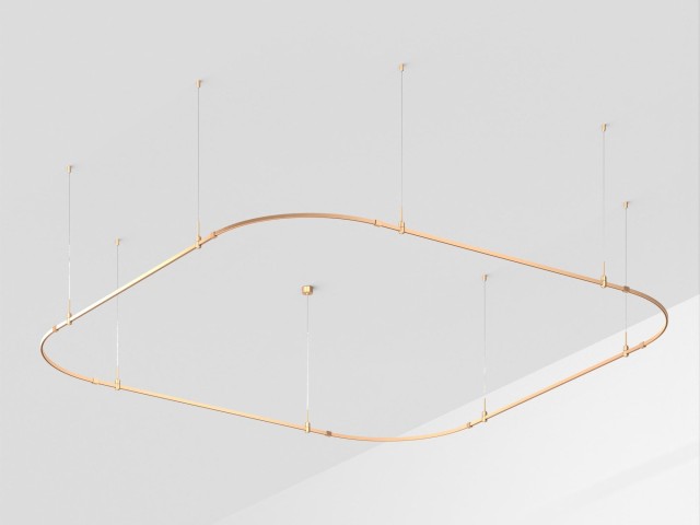 Основание ART-APRIORI-QUADRAT-SOFT-HANG-3500x3500 (GD) (Arlight, IP20 Металл, 3 года) фото:1