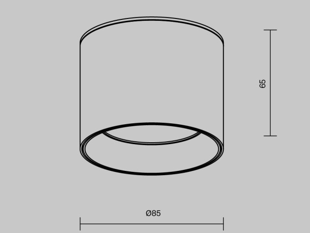 Потолочный светильник Technical C096CL-GX53-W фото:1