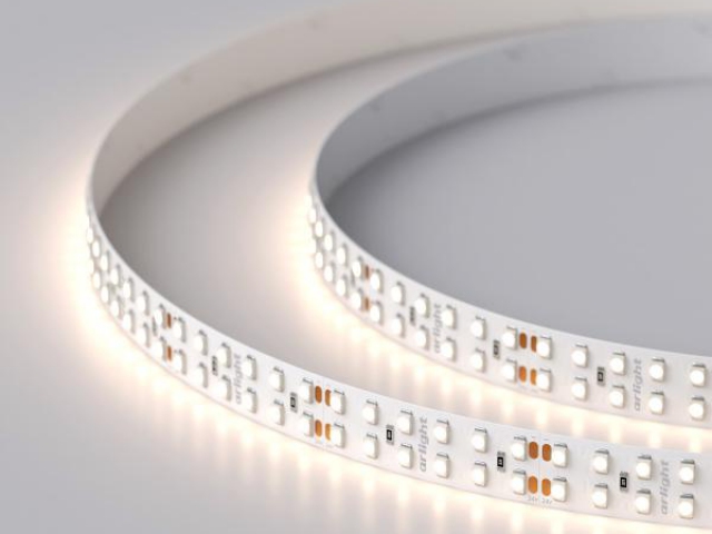 Лента RT 2-5000 24V Day4000 2x2 (3528, 1200 LED, LUX) (Arlight, 19.2 Вт/м, IP20) фото:3