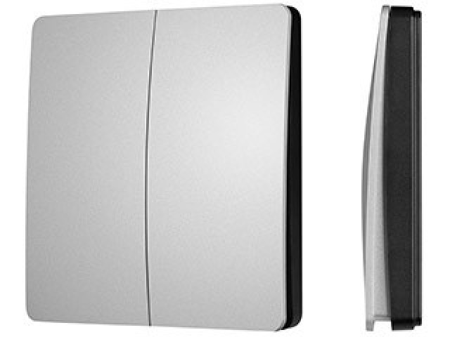 INTELLIGENT ARLIGHT Кнопочная панель KINETIC-801-22-2G-WP-SUF Silver (No battery, IP67, 433Mhz) (IARL, IP67 Пластик, 3 года) фото:2