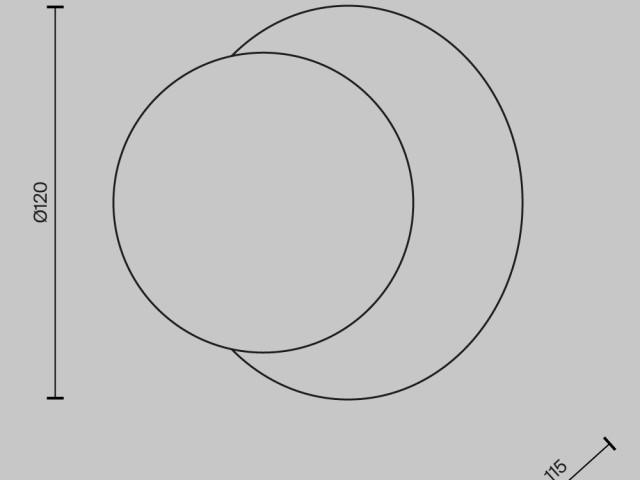 Настенный светильник (бра) Maytoni MOD331WL-L3BS3K фото:1