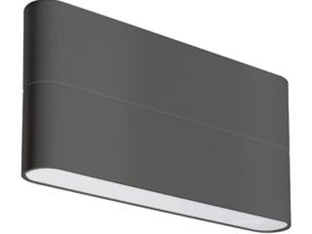 Светильник SP-WALL-FLAT-S170x90-2x6W Warm3000 (GR, 120 deg, 230V) (Arlight, IP54 Металл, 3 года) фото:5