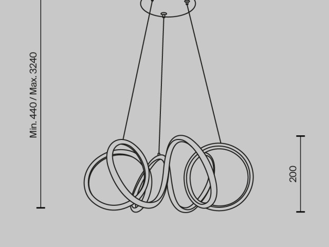 Подвесной светильник Maytoni MOD241PL-L60BSK фото:9