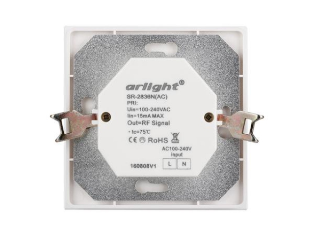 Панель Rotary SR-2836N-B-RF-IN (220V, DIM) (Arlight, IP20 Пластик, 3 года) фото:7