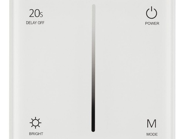Панель SMART-P36-DIM-IN White (230V, 1.2A, TRIAC, Sens, 2.4G) (Arlight, IP20 Пластик, 5 лет) фото:5