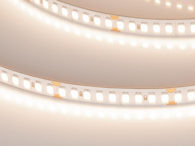 Лента ULTRA-C180-10mm 24V Warm3500 (19.2 W/m, IP20, 5630, 5m) (Arlight, высок.эфф.200 лм/Вт) фото:3