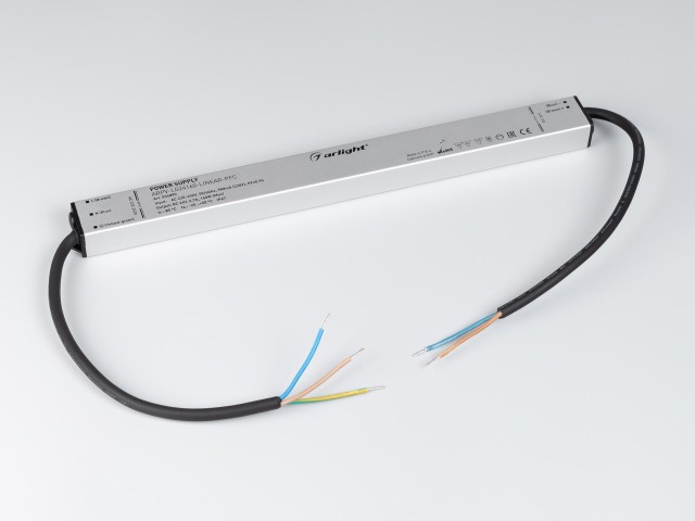 Блок питания ARPV-LG24160-LINEAR-PFC (24V, 6.7A, 160W) (Arlight, IP67 Металл, 5 лет) фото:5