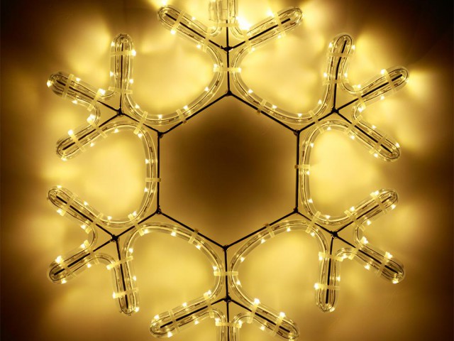 Фигура ARD-SNOWFLAKE-M7-450x375-108LED Warm (230V, 6.5W) (Ardecoled, IP65) фото:5