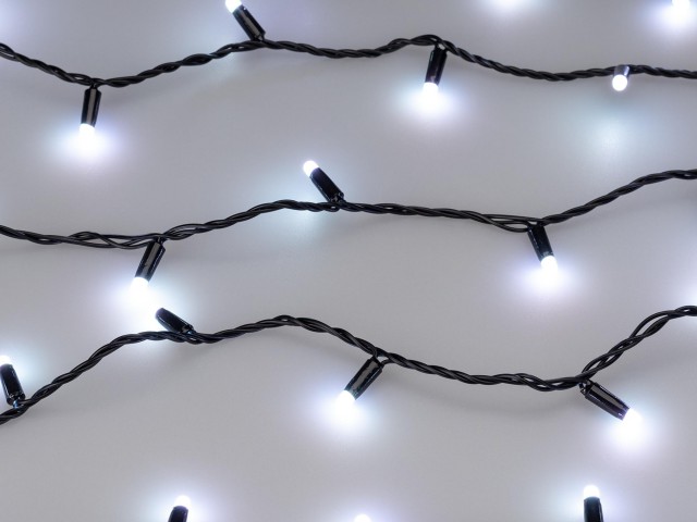 Светодиодная гирлянда ARD-STRING-CLASSIC-20000-BLACK-200LED-MILK-SYNC RGB (230V, 13W) (Ardecoled, IP65) фото:17