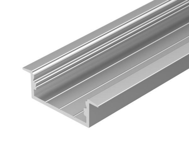 Профиль с экраном ARH-WIDE-F-H10-2000 ANOD+OPAL (Arlight, Алюминий) фото:1