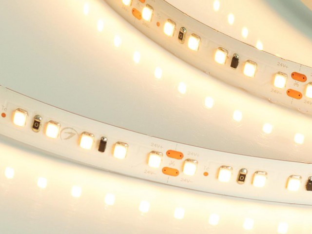 Лента IC-A120-12mm 24V Warm3000 (9.6 W/m, IP20, 2835, 20m) (Arlight, стабилизированная) фото:8