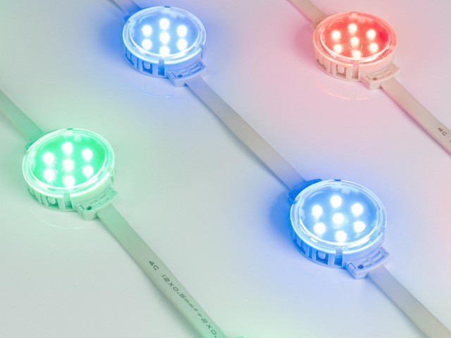 Модуль управляемый SPI-F7-D50 24V RGB-RAM-Auto (1.25W, IP68, 120 deg) (Arlight, Пластик, 3 года) фото:2