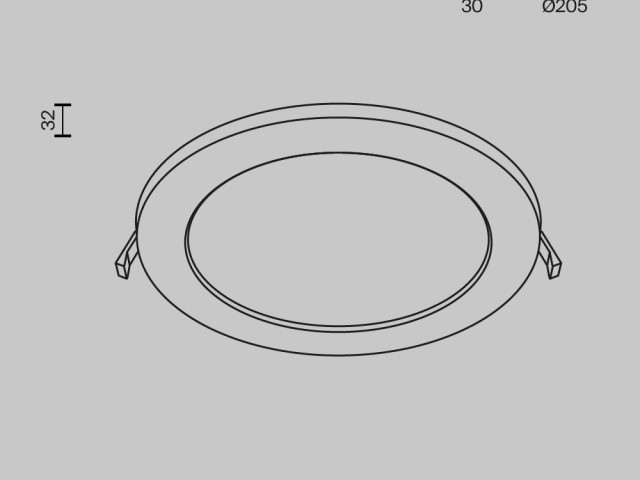 Встраиваемый светильник Technical DL018-6-L18W фото:10
