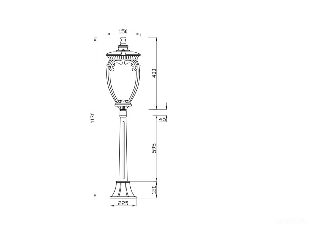 Ландшафтный светильник Outdoor O414FL-01BZ1 фото:8