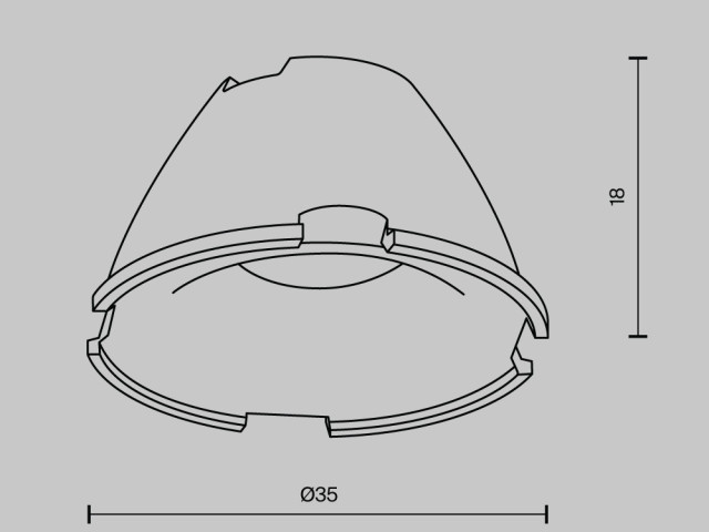 Аксессуар Technical LensD35-18 фото:5