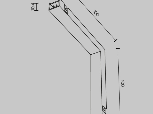 Комплектующие для систем освещения с токоведущими элементами Technical TRA172ICPC-1B фото:7
