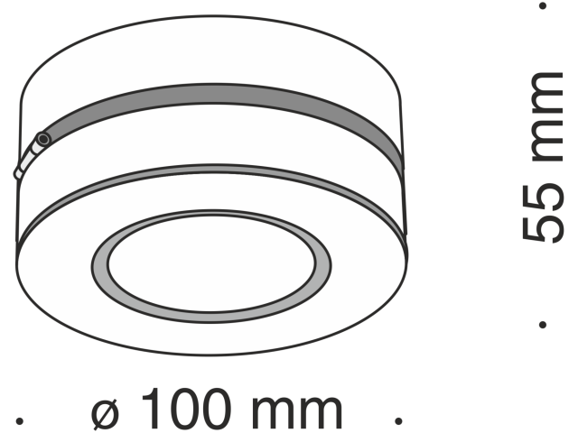 Потолочный светильник Technical C022CL-L12B фото:5
