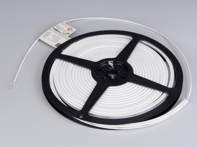 Лента герметичная MOONLIGHT-SIDE-T-M196-03x06mm 24V Warm2300 (7.2 W/m, IP54, 2216, 5m, wire x2) (Arlight, Вывод прямой, 3 года) фото:2