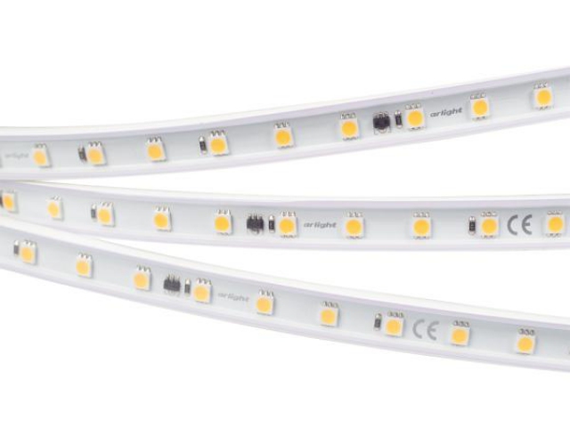 Лента герметичная ARL-PV-B54-15.5mm 230V Warm3000 (8 W/m, IP65, 5060, 50m) (Arlight, -) фото:2