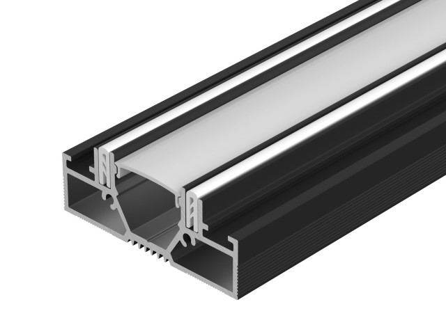 Профиль STRETCH-20-CEIL-D-CENTER-2000 BLACK (Arlight, Алюминий) фото:6