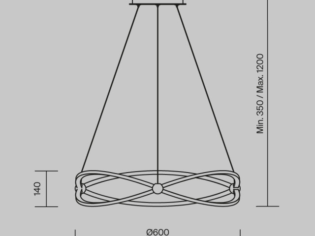 Подвесной светильник Maytoni MOD062PL-L45CH3K фото:1