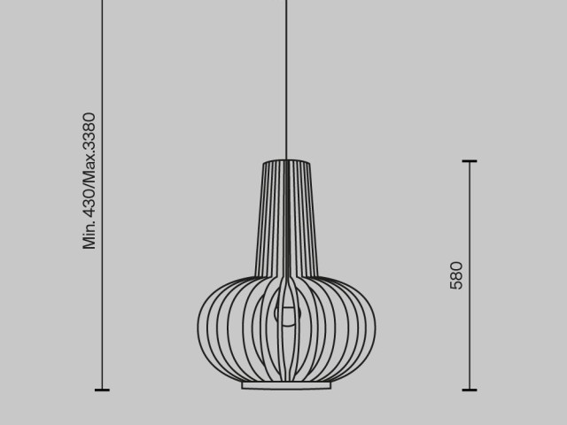 Подвесной светильник Maytoni MOD193PL-01W1 фото:3