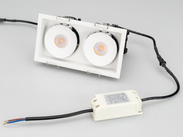 Светильник CL-SIMPLE-S148x80-2x9W Warm3000 (WH, 45 deg) (Arlight, IP20 Металл, 3 года) фото:19
