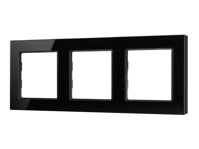 Рамка стеклянная FRM-GLARE-GS-3-BK (Arlight, -) фото:4