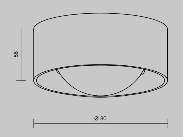 Уличный потолочный светильник Outdoor O498CL-L7B3K фото:1