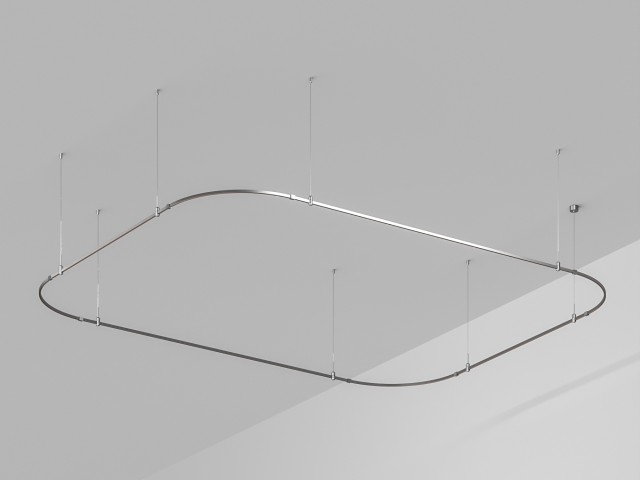 Основание ART-APRIORI-RECTANGLE-SOFT-HANG-4500x3500 (TN) (Arlight, IP20 Металл, 3 года) фото:1