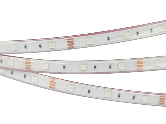 Лента герметичная RTW-PS-B30-13mm 12V RGB (7.2 W/m, IP67, 5060, 5m) (Arlight, -) фото:11