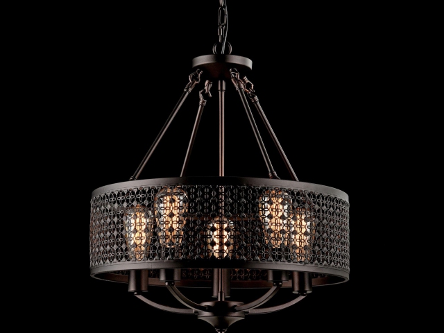Люстра Freya FR4166-PL-05C-BL фото:3
