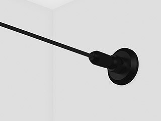 Лента-трос STINGRAY-R2-IC-A120 24V BLACK Warm3000 (9.6 W/m, IP20, 5m) (Arlight, -) фото:1