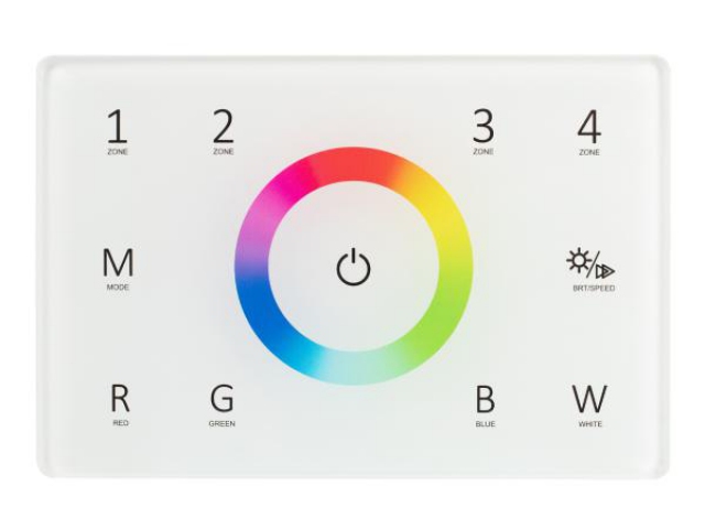 Панель Sens SMART-P85-RGBW White (230V, 4 зоны, 2.4G) (Arlight, IP20 Пластик, 5 лет) фото:4