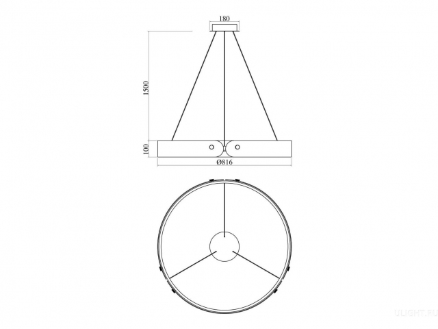 Подвесной светильник Maytoni MOD309PL-L40GR4K фото:21