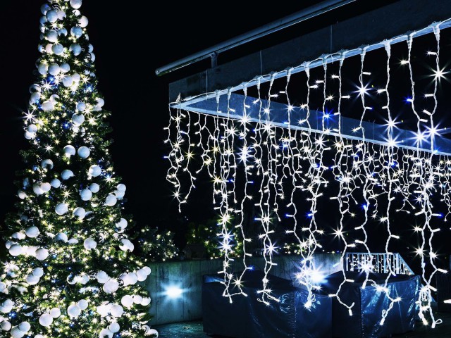 Светодиодная гирлянда ARD-EDGE-CLASSIC-2400x600-WHITE-88LED-STD WHITE (230V, 6W) (Ardecoled, IP65) фото:4