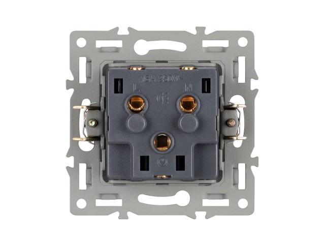 Механизм электрической розетки SCT-MEU1-PL-WH (250V, 16A) (Arlight, -) фото:1
