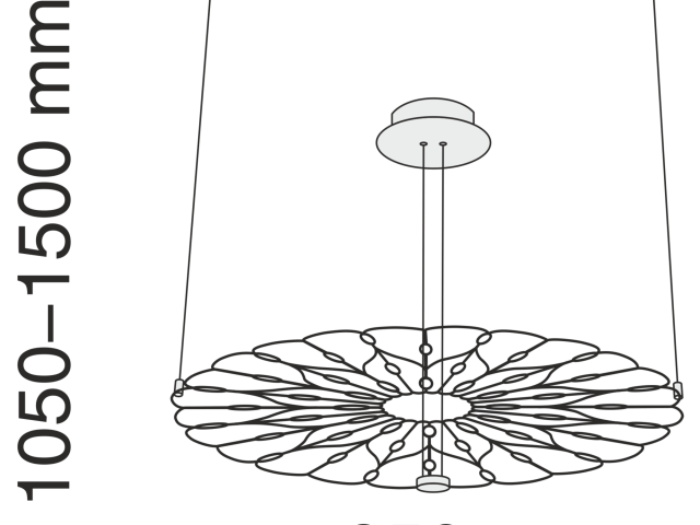 Подвесной светильник Maytoni MOD037PL-L48B фото:10