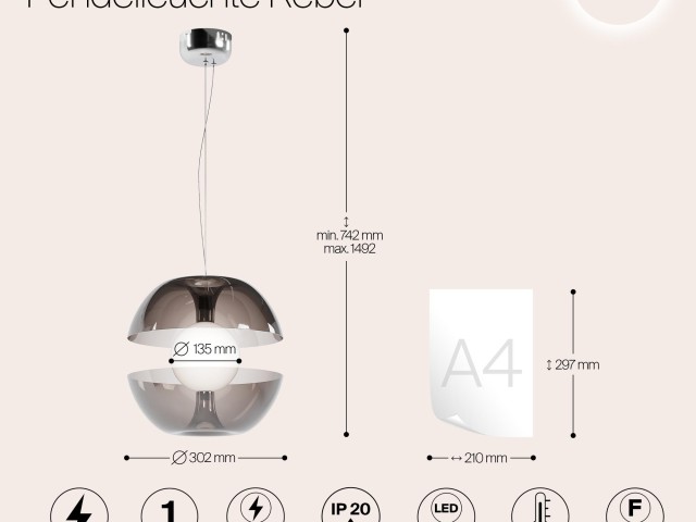 Подвесной светильник Maytoni MOD322PL-L6B3K фото:31