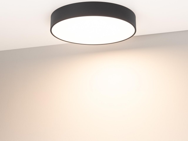 Светильник IM-RONDO-EMERGENCY-3H-R400-40W Warm3000 (BK, 120 deg, 230V) (Arlight, IP40 Металл, 2 года) фото:3