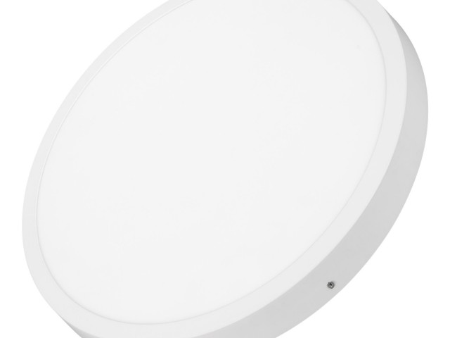 Светильник SP-BASIC-R600-48W Warm3000 (WH, 120 deg, 230V) (Arlight, IP40 Металл, 3 года) фото:1