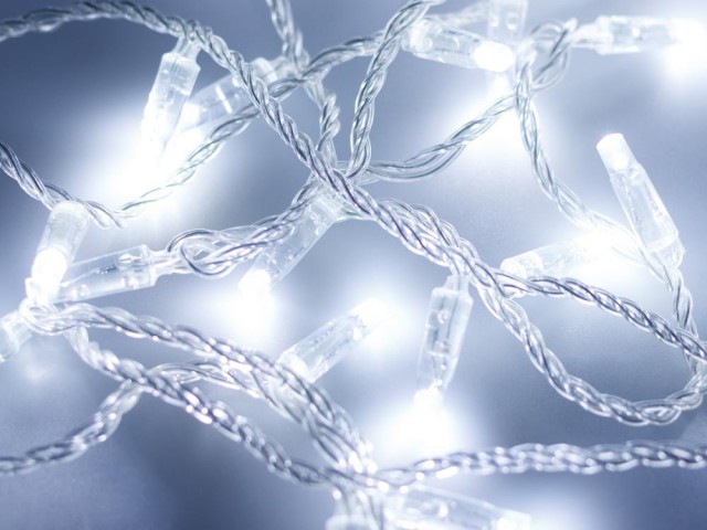 Светодиодная гирлянда ARD-STRING-CLASSIC-10000-CLEAR-100LED-STD WHITE (230V, 7W) (Ardecoled, IP65) фото:7