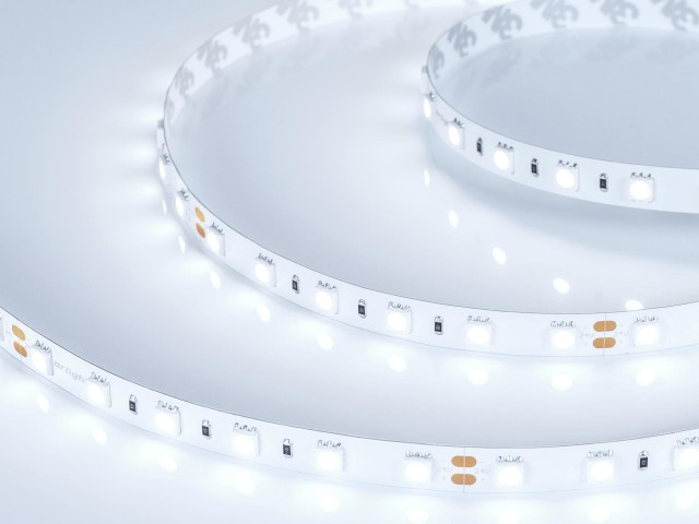 Лента RT 2-5000 24V Cool 8K 2x (5060, 300 LED, LUX) (Arlight, 14.4 Вт/м, IP20) фото:2